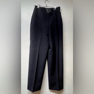 Ann Taylor Dark Blue Wool Dress Pants